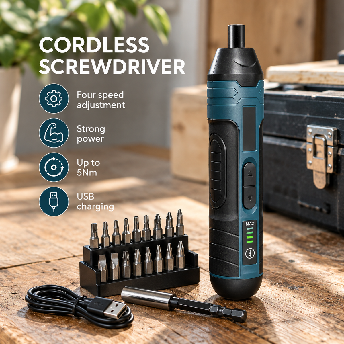 Rechargeable Cordless Screwdriver
