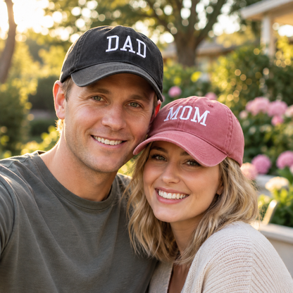 Embroidered Parent To Be Caps