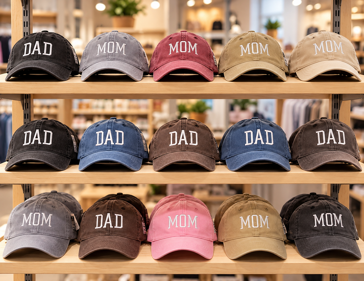 Embroidered Parent To Be Caps