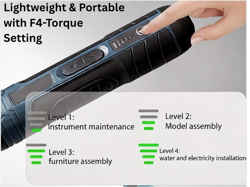 Rechargeable & Cordless Screwdriver